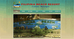 Desktop Screenshot of filipinabeach.com